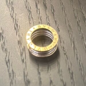 Bulgari Two-Tone Gold and Silver Ring